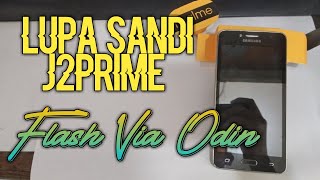 Cara Flashing Samsung J2 prime SMG532G Lupa pin  lupa sandi  solusi lupa pola j2 prime via Odin [upl. by Mukerji]