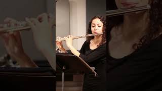 Mozart Flute Concerto in D Major Mvt 2 Francesca Mormanni Flute [upl. by Aisak]