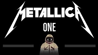 Metallica • One CC 🎤 Karaoke Instrumental Lyrics [upl. by Nwahsirhc92]