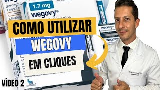 Como utilizar WEGOVY de 17 mg EM CLIQUES [upl. by New]