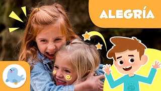 LA ALEGRÍA para niños 😁 ¿Qué es la alegría 😊 Emociones para niños [upl. by Grenier]