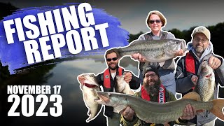 Fishing Report  November 17 2023 [upl. by Faustus]