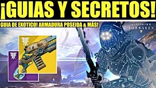 Destiny 2 Como Conseguir Señor de los Lobos amp Armadura Poseída Secreto en Costas Como Subir Nivel [upl. by Nileak]