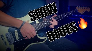 Super Slow Blues Jam  Sexy Guitar Backing Track  C Minor [upl. by Ttegdirb]