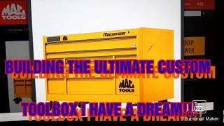 BUILDING A EPIC CUSTOM TOOLBOX [upl. by Nayrb169]