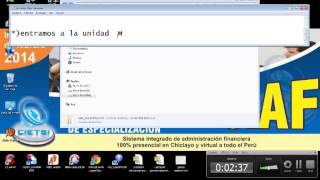 Tutorial de instalación del SIAF 2014 Sistema Integrado de Administración Financiera [upl. by Ecirtemed]