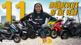 11 MOTORCYCLES OF THE YEAR IN THE PHILIPPINES [upl. by Ailehc]