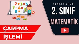 2 Sınıf Çarpma İşlemi  Çarpım Tablosu Ezberleme Yapmadan Kolay Öğrenme  Matematik Dersi Konuları [upl. by Chaiken]