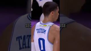 When Coach K ripped into Jayson Tatum 👀 shorts nba basketball jaysontatum duke [upl. by Putnem131]