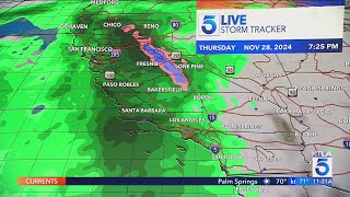 Thanksgiving could be another rainy day in California [upl. by Surovy]