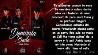 Demonia Baila  Bad Bunny ✘ Brytiago ✘ Jantony El Trap Cartel Capo  Lyrics [upl. by Otrebor]