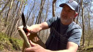 Testing the Morakniv Garberg bushcraft knife [upl. by Eelatsyrc]