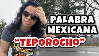 PALABRA MEXICANA “TEPOROCHO” 🇲🇽😳🤔 [upl. by Aivuy]