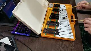 Glockenspiel  Angel AG 27K Music Class Harry Potter theme [upl. by Ravo]