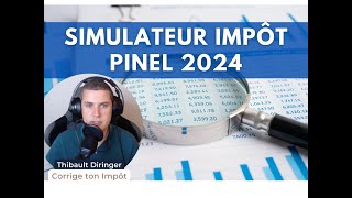 Simulateur Loi Pinel 2024  Calcul de limpôt gratuit [upl. by Garbers748]