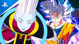 DRAGON BALL Sparking Zero  NEW Whis VS Ultra Instinct Goku BONUS Battle Gameplay [upl. by Justinn]