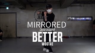 BoA  Better  Wootae Choreography  Mirrored [upl. by Catie518]