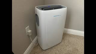 User Review Emerson Quiet Kool Portable Air conditioner  EAPC12RD1 Estimated cooling area – [upl. by Michon]