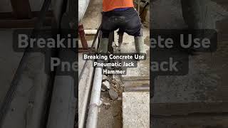 Bobok beton pake Pneumatic Jack Hammer [upl. by Anyale]