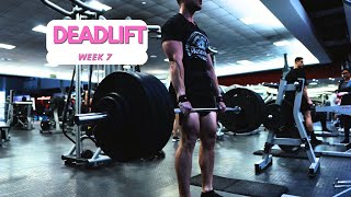 GZCLP Week 7  Deadlift Pretty Sick AMRAP [upl. by Lolita]