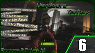 Finally taking the car out of Ground Zero in Hardcore Tarkov Episode 6 Patch 14 [upl. by Thecla]