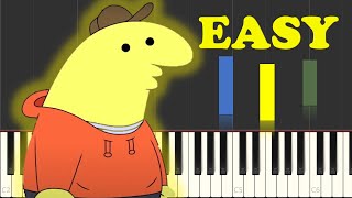 Smiling Friends Ending Theme Piano Tutorial [upl. by Rip]