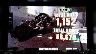 The Walking Dead Arcade High Score 68K Full Playthrough [upl. by Beauvais]