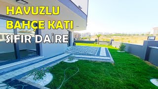 SATILDIDidimde Havuzlu Bahçe Katı Satılık Daire Didim Satılık DaireDidim EmlakDaire Turu [upl. by Bradman]