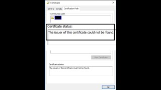 SSL certificate not trusted even after importing CA cert to trusted root store in Windows machine [upl. by Lupien]