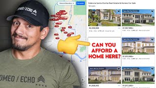 Can you afford a home in Valencia California  3 Different prices to find out [upl. by Helve]