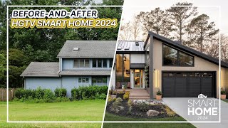 BeforeandAfter HGTV Smart Home 2024 Gets a Stunning Makeover [upl. by Morita]