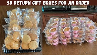 Wheat cookie recipe  50 sample boxes making for an order  தமிழ் [upl. by Haraz]