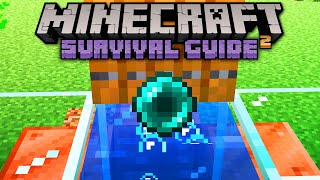 Ender Pearl Stasis amp Teleporters ▫ Minecraft Survival Guide 118 Tutorial Lets Play S2E98 [upl. by Nyrhtakyram]