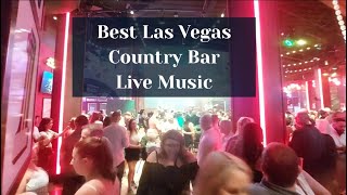 BEST COUNTRY BAR LAS VEGAS STRIP WITH LIVE MUSIC OLE RED [upl. by Xever]