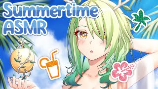 【Faunas ASMR】 Relaxing with Cooling Summertime ASMR 🧊 holoCouncil [upl. by Nyasuh]