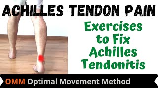 Achilles Tendonitis Treatment  Exercises for Achilles Tendinopathy [upl. by Arly]