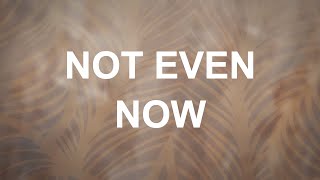 Not Even Now Lyric Video  Alisa Turner  Official [upl. by Tebazile]