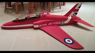 HobbyKing Goshawk 64mm EDF now a Hawk Red Arrow [upl. by Eunice]