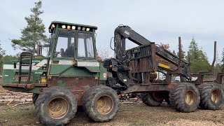 Köp Skotare Ösa 280 super master turbo Loglift 111F på Klaravik [upl. by Malynda]