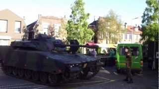 Aankomst CV90 in Zwijndrecht [upl. by Bryner]