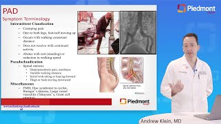 Peripheral Arterial Disease for the Internist [upl. by Ecirtnahs]