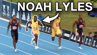 150m Noah Lyles  1441 Atlanta Games [upl. by Sydelle599]