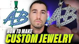 How To Make A Custom Piece Of Jewelry NEVER Overpay A Jeweler Again [upl. by Lumbard]