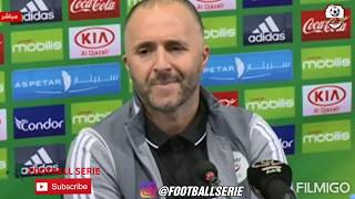 Conférence de Presse avant Match Algérie  Zambie de Djamel BELMADI [upl. by Ayrb]