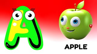 Abc Song  Abc Phonics Song For Toddlers  Alphabet Song for Kids  A for Apple  Nursery Rhymes [upl. by Liamaj65]