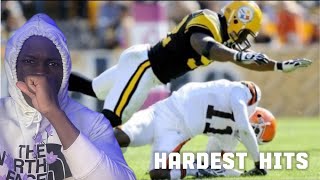 The Hardest Hits In NFL History  Reaction [upl. by Whitnell]