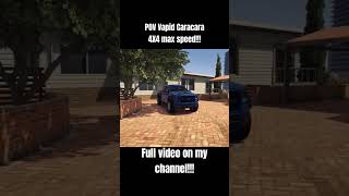 POV Vapid Caracara 4X4 Full video on my channel [upl. by Yvehc173]