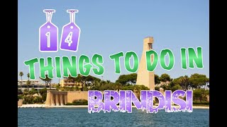 Top 14 Things To Do In Brindisi Italy [upl. by Robbie]