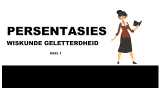 PERSENTASIES Breuke en Desimale Getalle  Wiskunde Geletterdheid Deel 1 [upl. by Knobloch178]