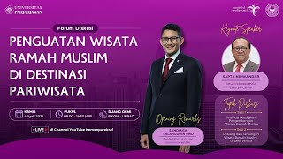 Forum Diskusi Penguatan Wisata Ramah Muslim di Desa Wisata [upl. by Tijnar916]